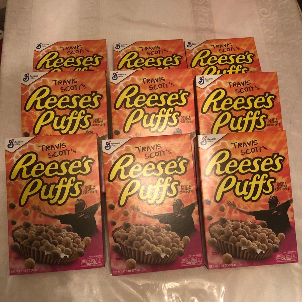4 boxes of Travis Scott Cereal (Unopened)